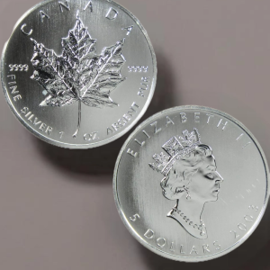Canadian Maple Leaf 1 oz .999 Silver Bullion
