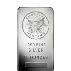 10 oz Silver Bar - Random Design