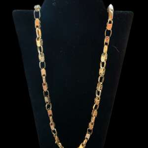 Mens 18k gold chain
